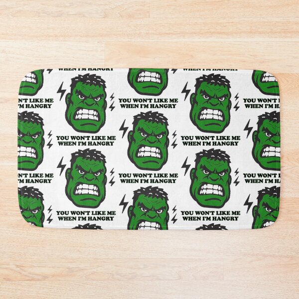 Item preview, You Won’t Like Me When I’m Hangry – Superhero Appetite Warning Tee designed and sold by Ignorant-Artist.