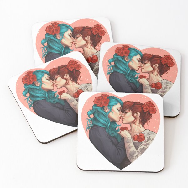 Item preview, Lesbian couple Roses are red designed and sold by Anbe_design.
