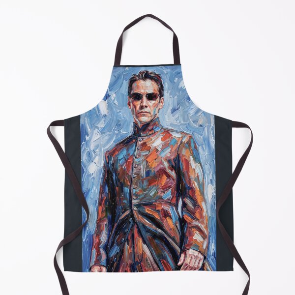 Item preview, Portrait Painting of Keanu Reeves designed and sold by davidelder.