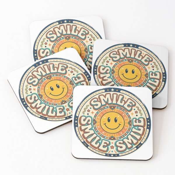 Item preview, smile retro style designed and sold by CREATINGMAD.