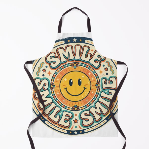 Item preview, smile retro style designed and sold by CREATINGMAD.