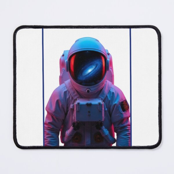 Item preview, Futuristic Neon Space Explorer designed and sold by Ali Doodles.