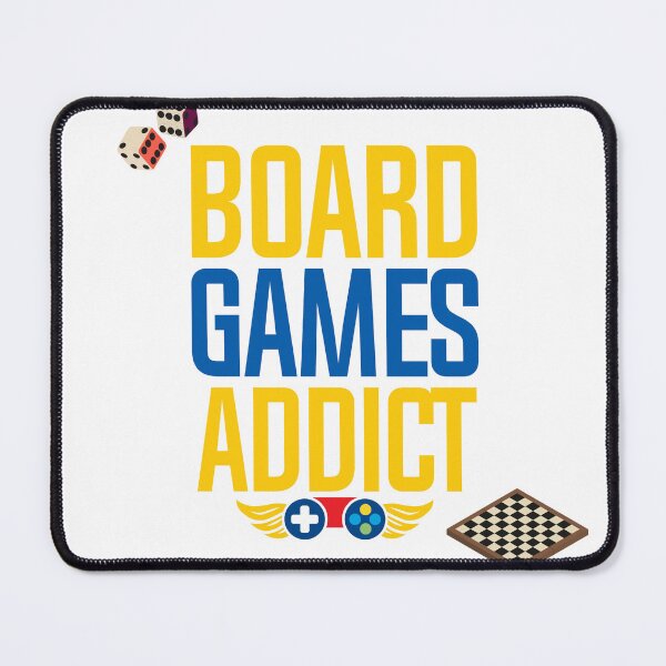 Item preview, Board Games Addict Bold Retro Style designed and sold by Pixeloft.