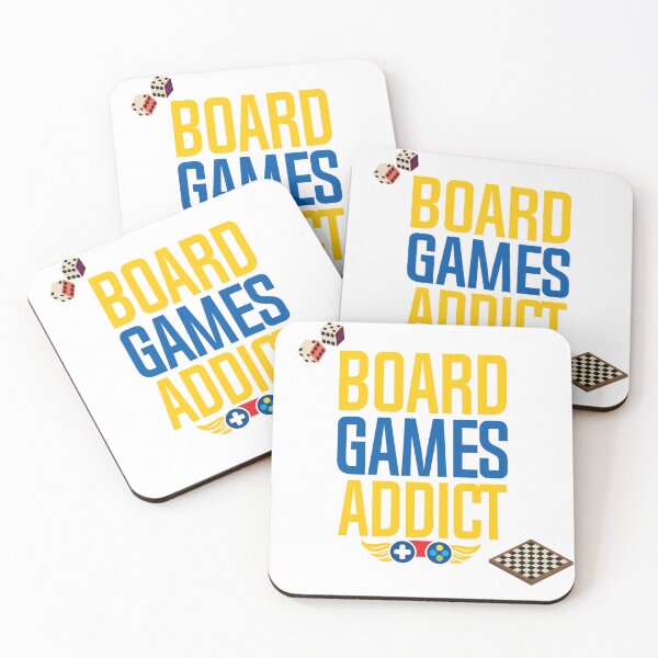 Item preview, Board Games Addict Bold Retro Style designed and sold by Pixeloft.