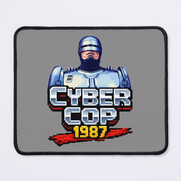 Item preview, CyberCop1987 — Retro arcade pixel art logo designed and sold by Wawan35200.