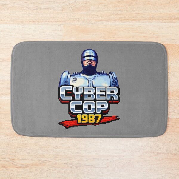 Item preview, CyberCop1987 — Retro arcade pixel art logo designed and sold by Wawan35200.