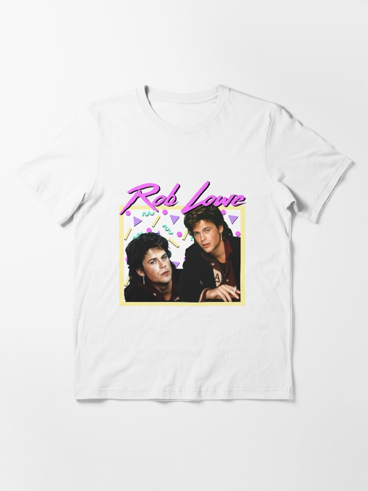 Alternate view of 80s Rob Lowe Essential T-Shirt