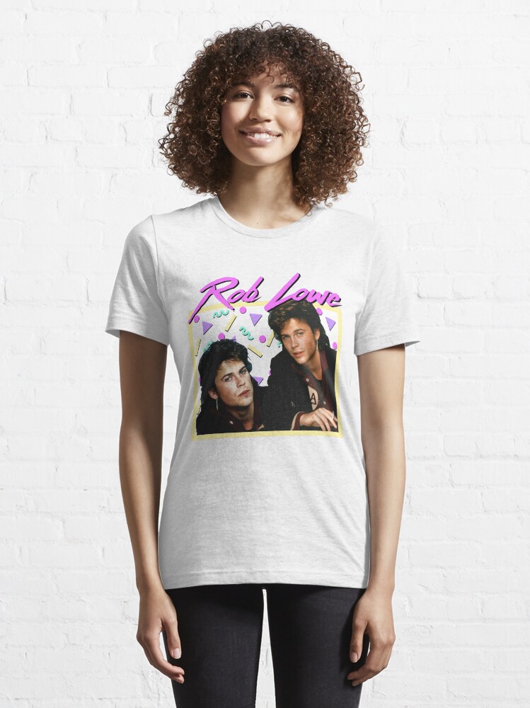 Alternate view of 80s Rob Lowe Essential T-Shirt