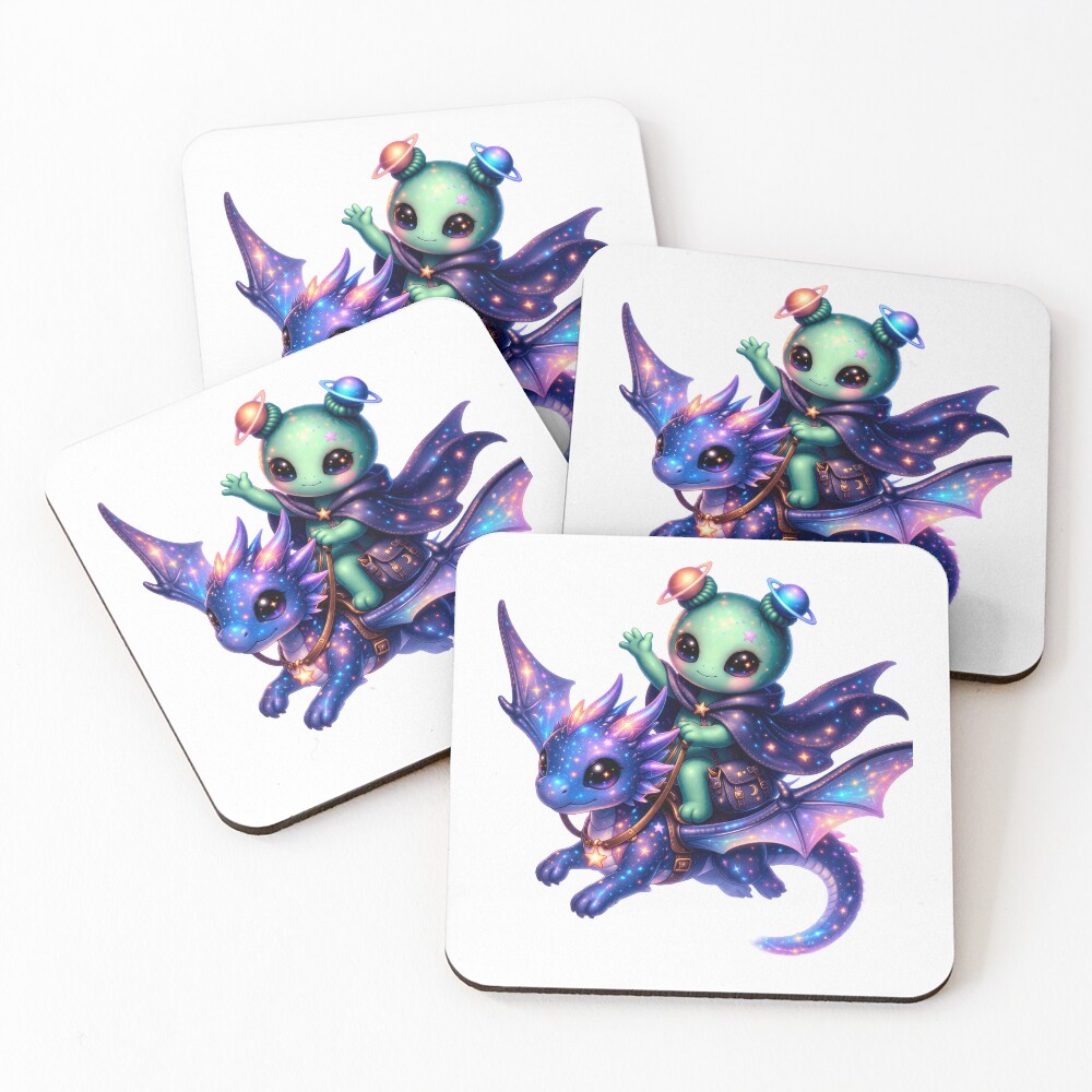 Item preview, Coasters (Set of 4) designed and sold by AlpineInkStudio.