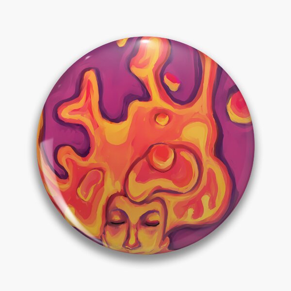 Item preview, Surreal Mind Melt Dream Abstract Psychedelic Face Art designed and sold by Foundrylane.