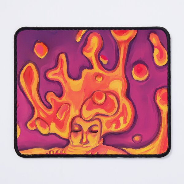 Item preview, Surreal Mind Melt Dream Abstract Psychedelic Face Art designed and sold by Foundrylane.