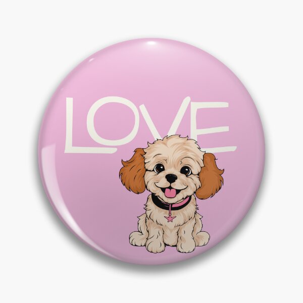 Item preview, Simply Love Puppy Cockapoo – Cute Fluffy Dog designed and sold by Teacuppupdesign.