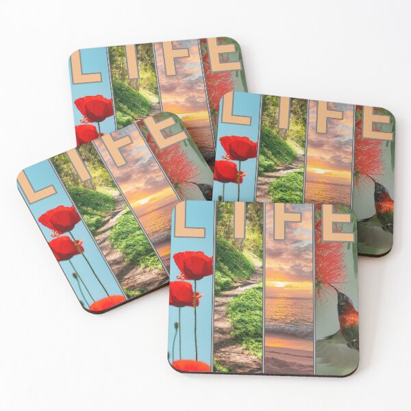 Item preview, Life Aesthetic Nature Typography designed and sold by designsvetlana1.