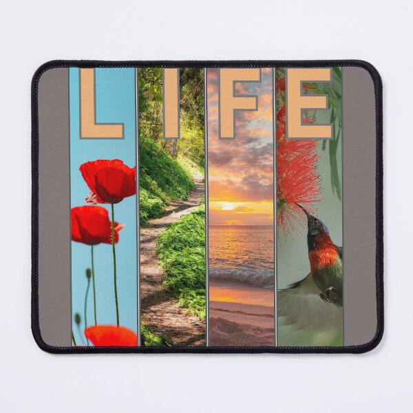 Item preview, Life Aesthetic Nature Typography designed and sold by designsvetlana1.