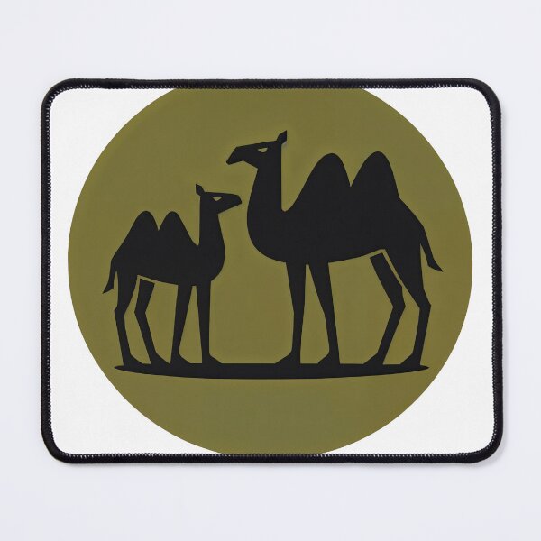 Item preview, Desert Companions – Camel Silhouettes designed and sold by ForeverPrintsOK.