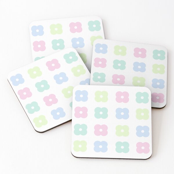 Item preview, Simple Pastel Flowers designed and sold by TinySplashPrints.