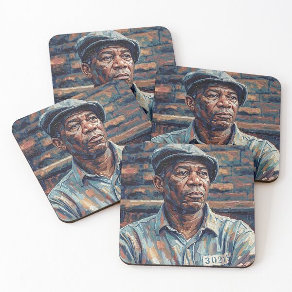 Item preview, Portrait Painting of Morgan Freeman designed and sold by davidelder.
