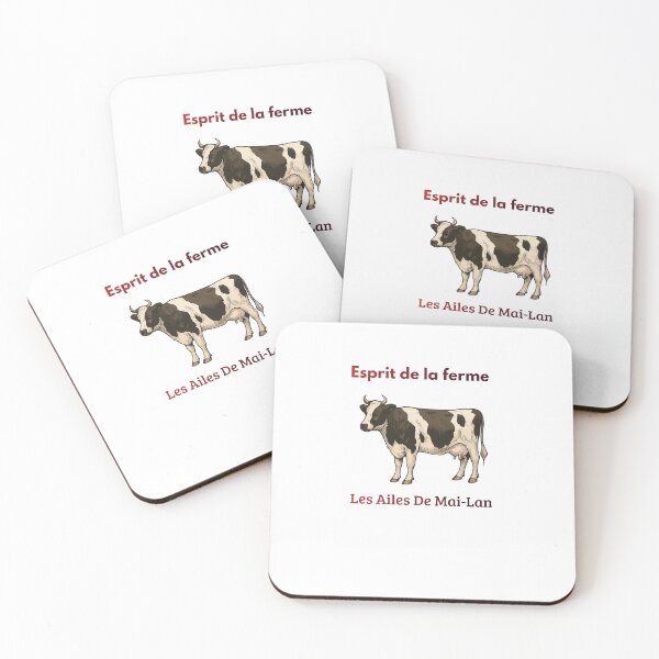Item preview, Farm spirit collection, cow, Mai-Lan's wings designed and sold by Mai-Lan-Kelly.