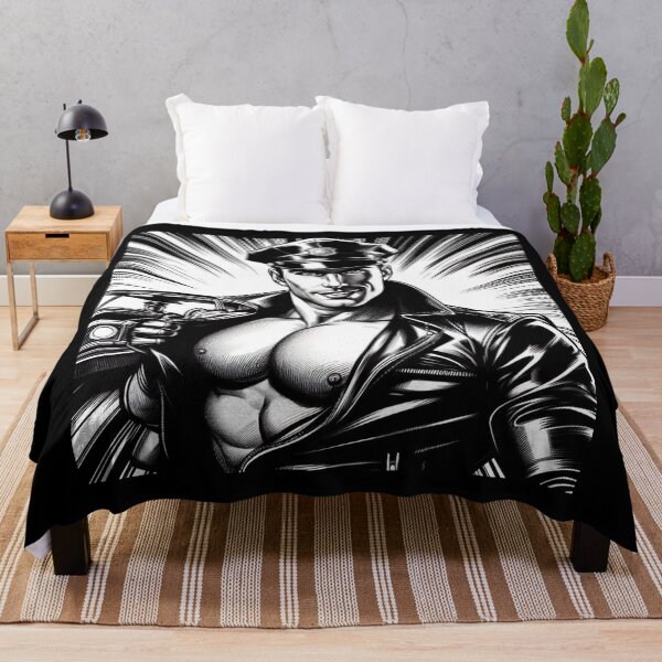 Item preview, Leather Daddy On Patrol San Francisco Gay Leather Pride Graphic Design designed and sold by ItsAKinkThing.