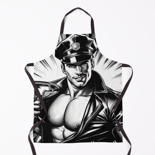 Item preview, Leather Daddy On Patrol San Francisco Gay Leather Pride Graphic Design designed and sold by ItsAKinkThing.