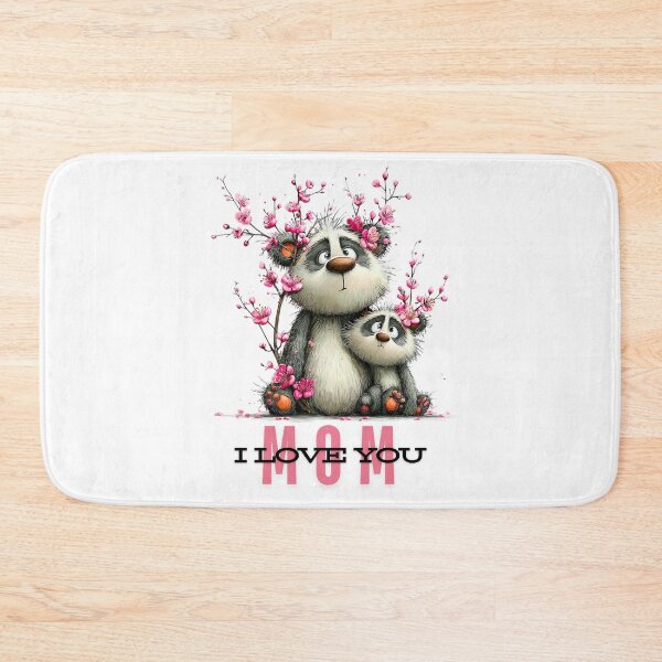 Item preview, Adorable Panda Mother and Cub Cherry Blossom Mother's Day designed and sold by lojadpop.