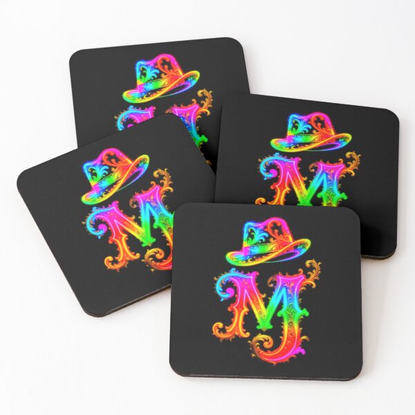 Item preview, MJ Dance King Ornate Neon Fedora Magical Art designed and sold by ExploreAura Studio.