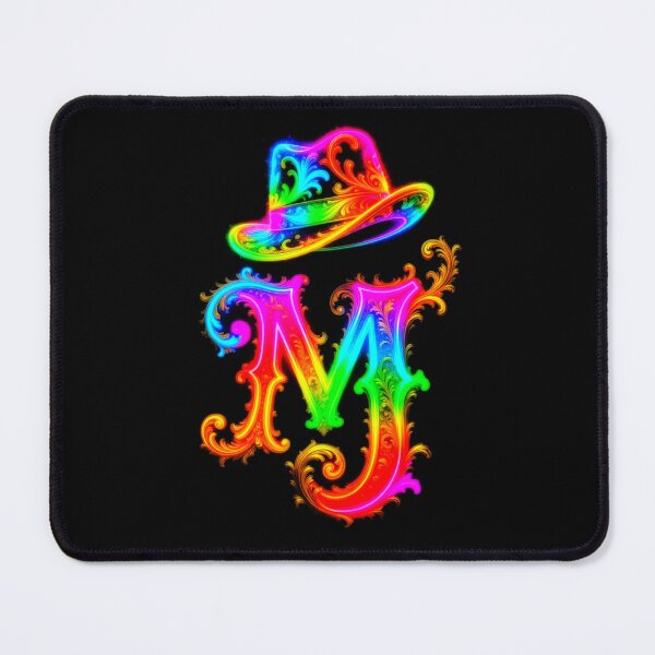 Item preview, MJ Dance King Ornate Neon Fedora Magical Art designed and sold by ExploreAura Studio.