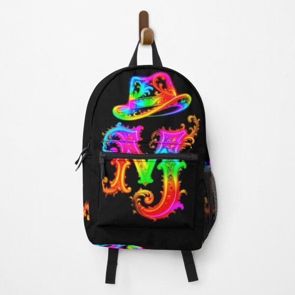 Item preview, MJ Dance King Ornate Neon Fedora Magical Art designed and sold by ExploreAura Studio.