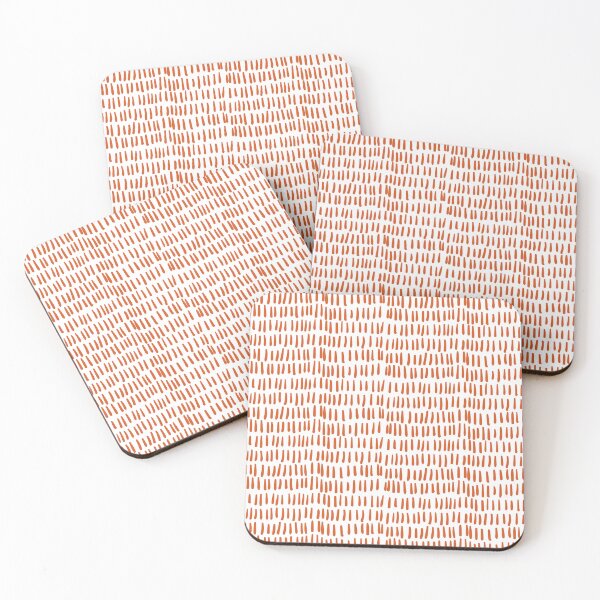 Item preview, Terracotta Organic Dash Seamless Pattern designed and sold by Zaya_art.
