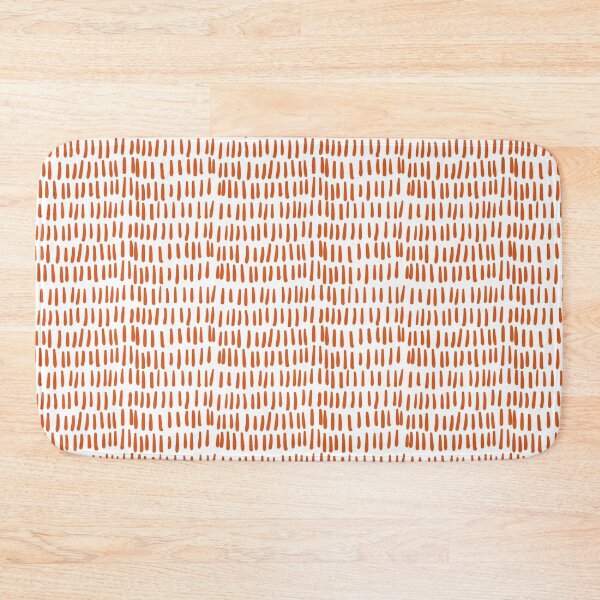 Item preview, Terracotta Organic Dash Seamless Pattern designed and sold by Zaya_art.