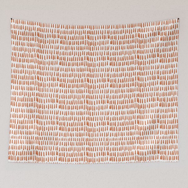Item preview, Terracotta Organic Dash Seamless Pattern designed and sold by Zaya_art.