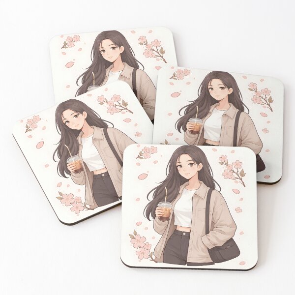 Item preview, Seoul's spring vibes with cherry blossoms designed and sold by Muhashii Mu.