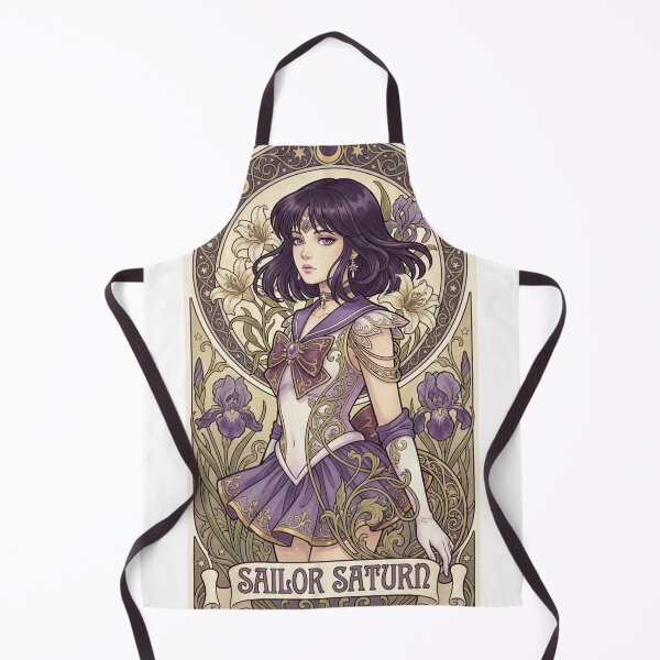 Item preview, Sailor Saturn Mucha Style designed and sold by Solace Sparkles.
