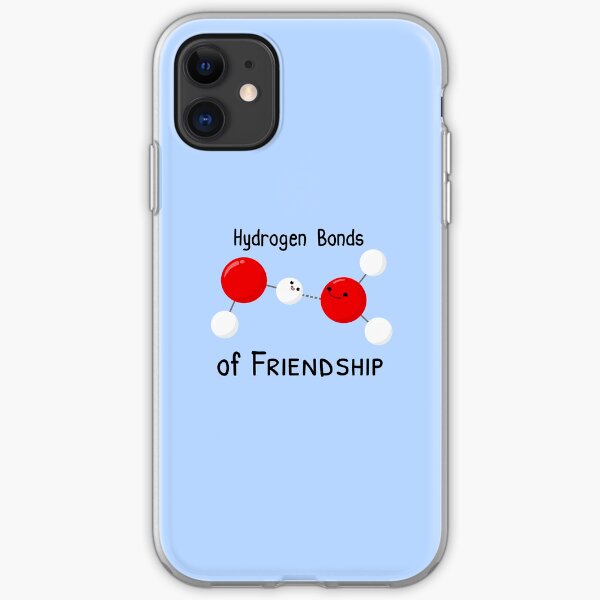 Hydrogen Bonds of Friendship iPhone Soft Case