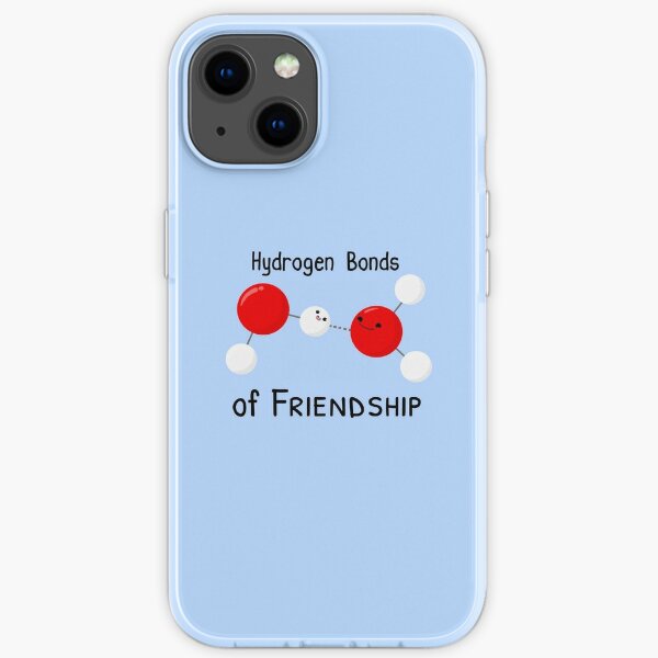 Hydrogen Bonds of Friendship iPhone Soft Case
