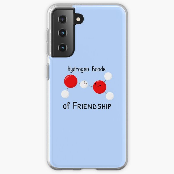 Hydrogen Bonds of Friendship Samsung Galaxy Soft Case
