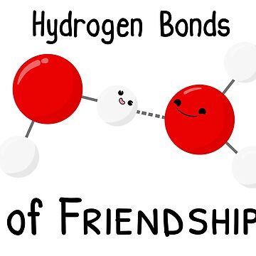 Artwork thumbnail, Hydrogen Bonds of Friendship by amoebasisters