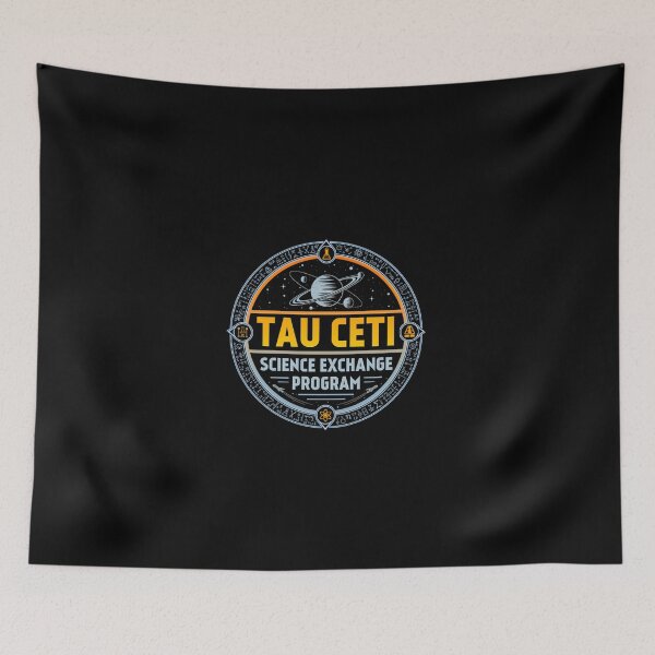 Item preview, Tau Ceti Science Exchange Program designed and sold by memoryweaverart.