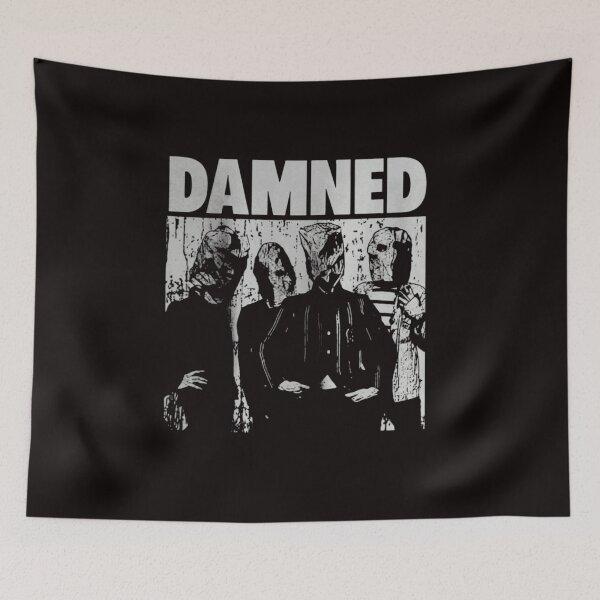 Item preview, the Damned band designed and sold by malikromanie.