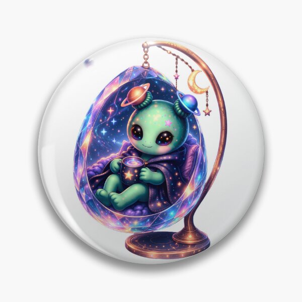 Item preview, ZIBU – Cosmic Bubble Pod designed and sold by AlpineInkStudio.