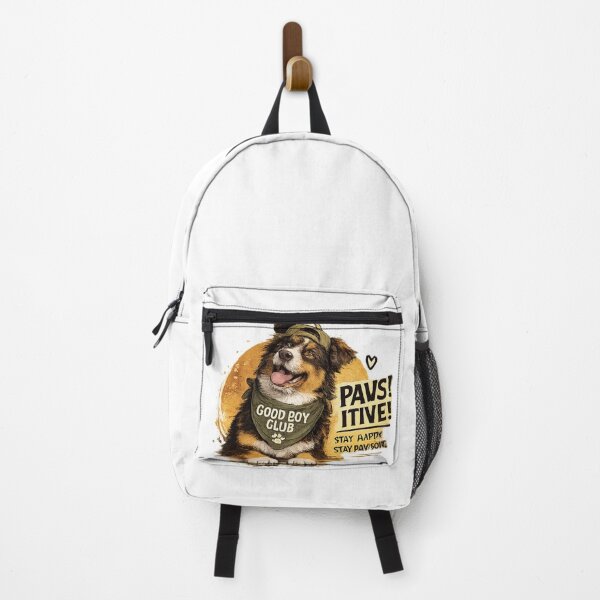 Item preview, Pawsitive Good Boy Club – Cute Happy Dog Motivation Design designed and sold by lbsis.