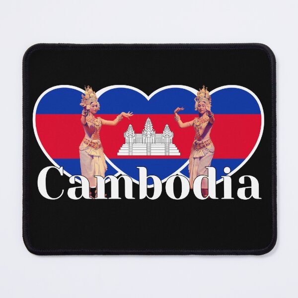 Item preview, Love Cambodia Multipack Hearts designed and sold by Linklandiya.