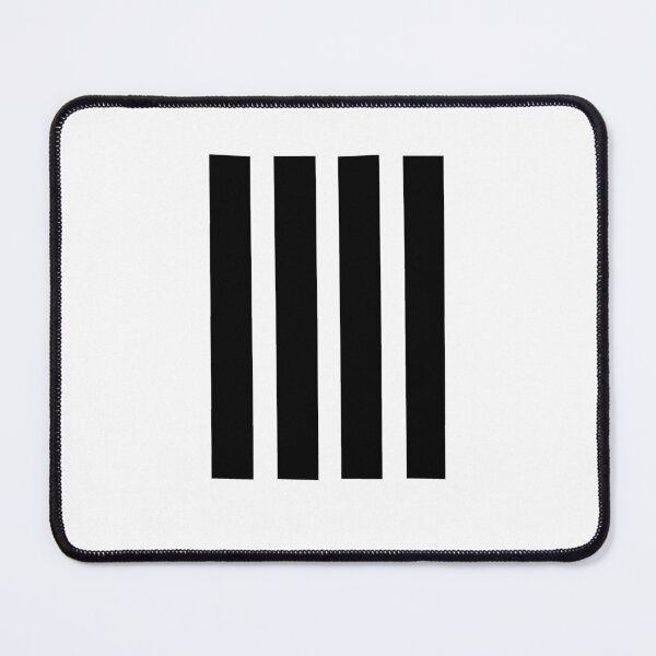 Item preview, Four Bars Minimalist Hardcore Punk Rock Abstract designed and sold by Cat-butt-shirts.