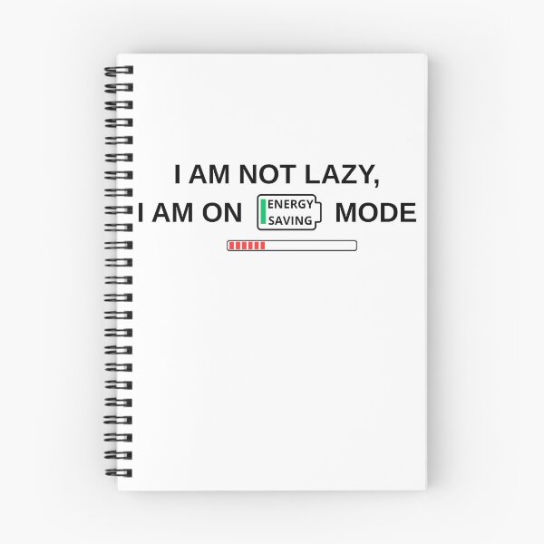 Item preview, Energy Saving Mode Funny Quote T-Shirt designed and sold by StackWear-Studio.