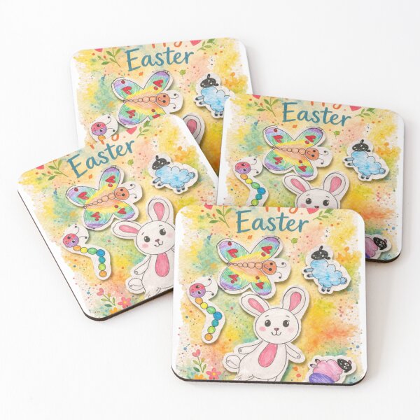 Item preview, Kiddy Art Happy Easter designed and sold by StickerRok.