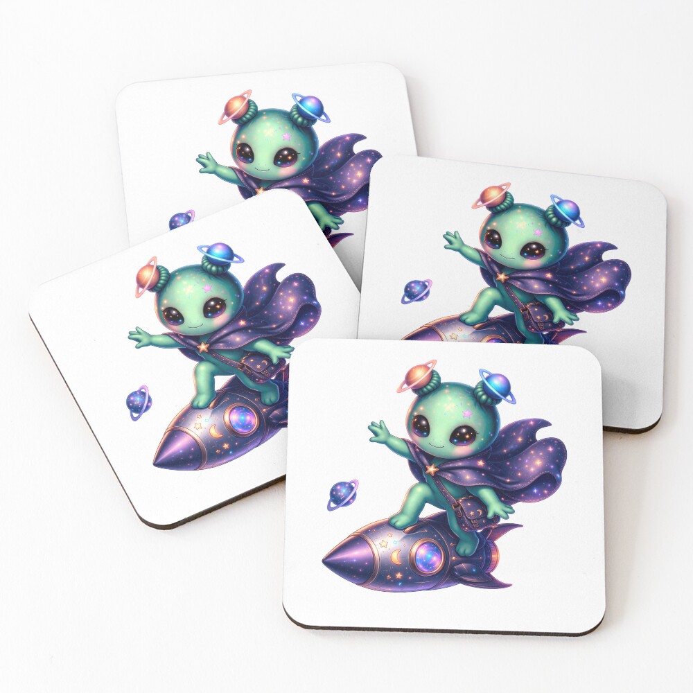 Item preview, Coasters (Set of 4) designed and sold by AlpineInkStudio.