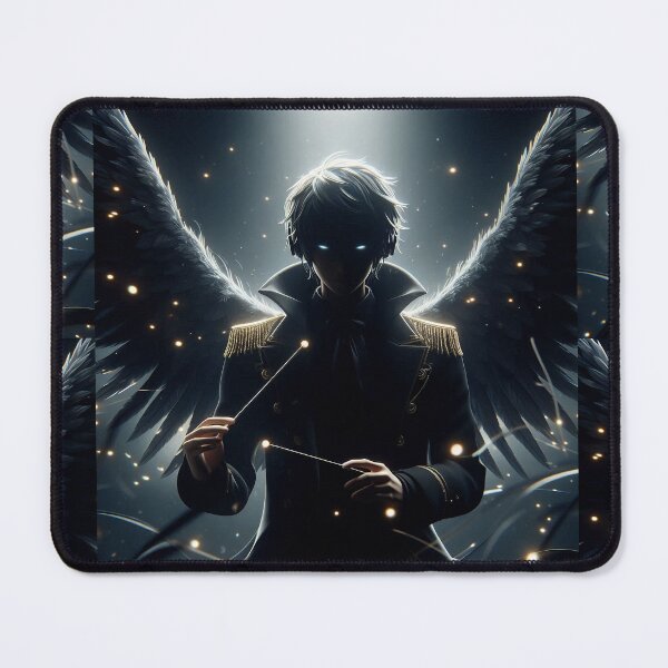 Item preview, Maestro of the Dark Symphony: Ethereal Winged Conductor in the Shadows designed and sold by MouradStudio.