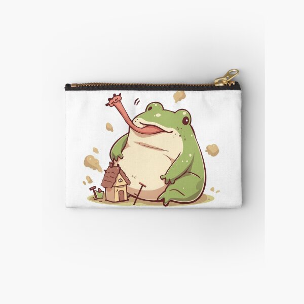 Item preview, Funny Chaos Frog Kawaii Giant Frog Cute Sticker designed and sold by GozdeSoftChaos.