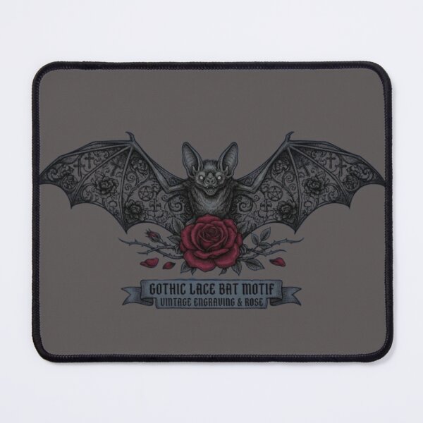 Item preview, Gothic Lace Bat Motif Victorian Dark Romance designed and sold by LIVE_FREE.