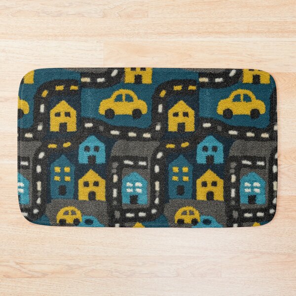 Item preview, Dark Urban City Block Map Pattern designed and sold by Piotrek0001.
